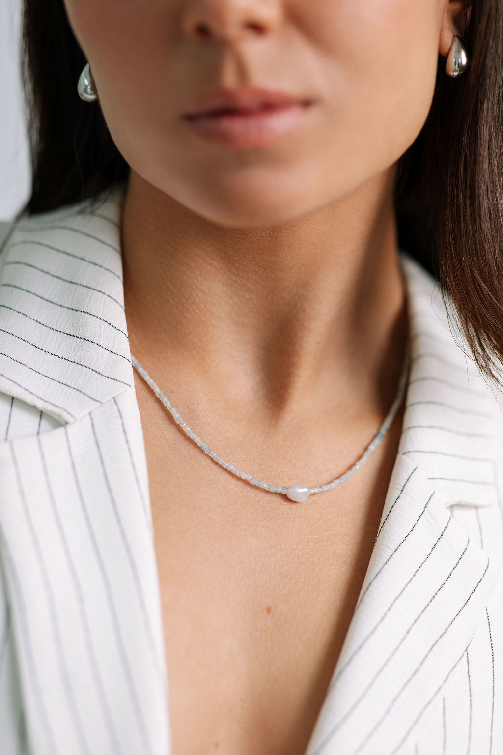 AQUAMARINE NECKLACE